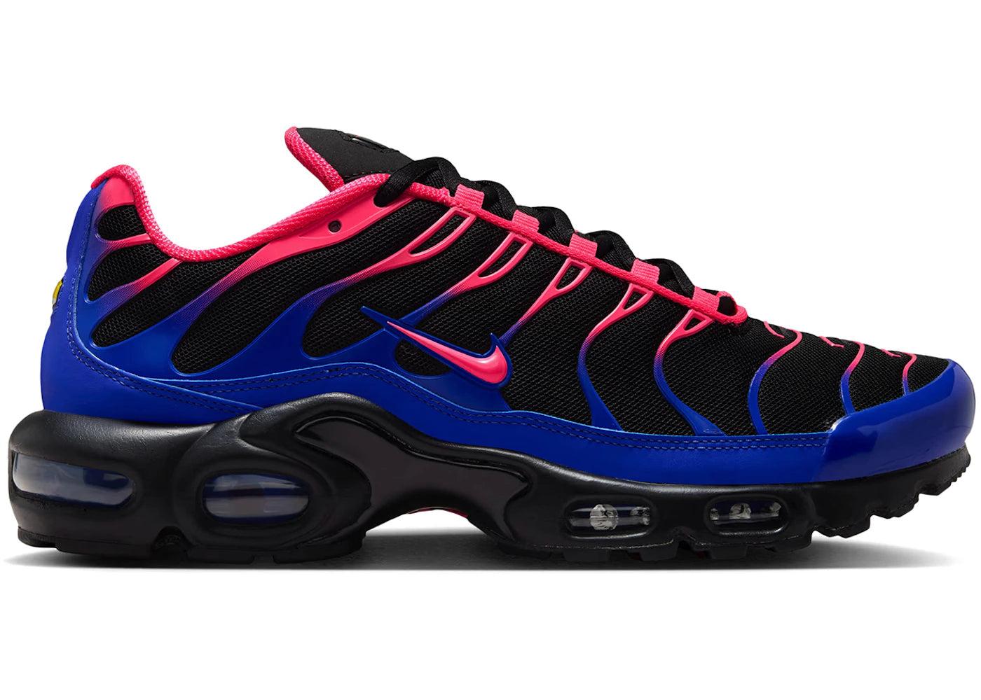 Nike Air Max Plus Black Racer Blue Hyper Pink (Women's)