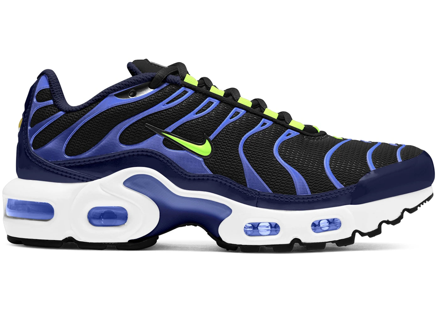 Nike Air Max Plus Blue Void Black Astronomy Blue Volt (GS)