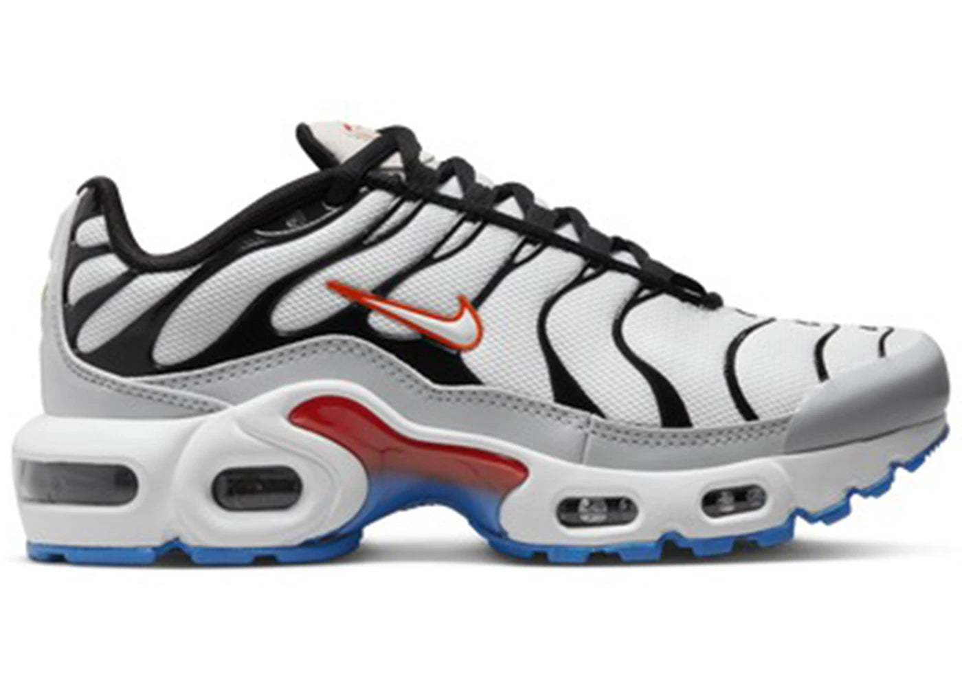 Nike Air Max Plus Platinum Black Red (GS)