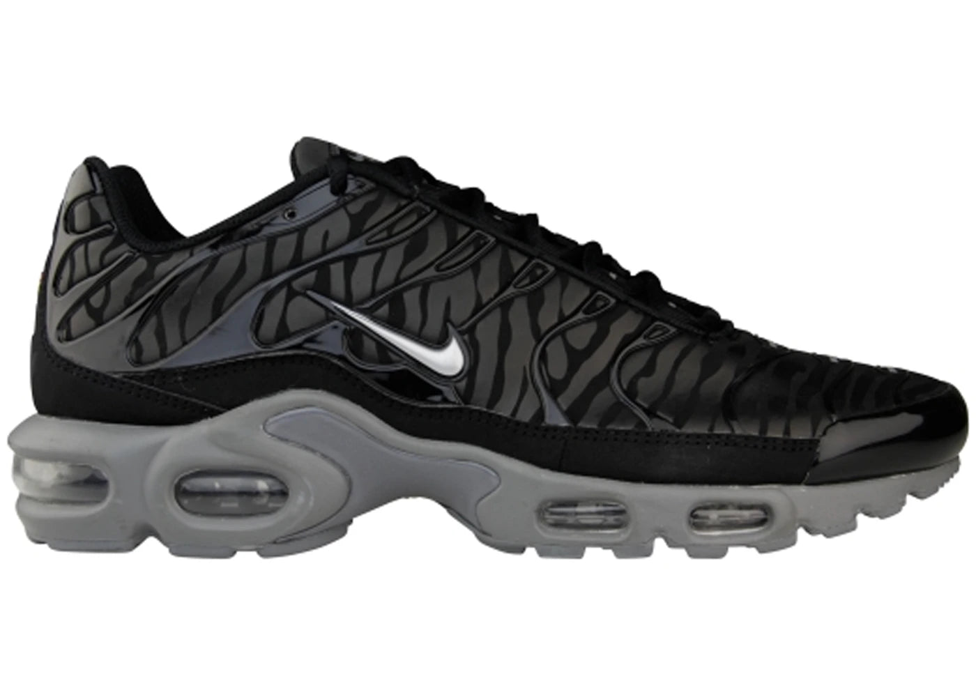 Nike Air Max Plus Reflective Zebra Black