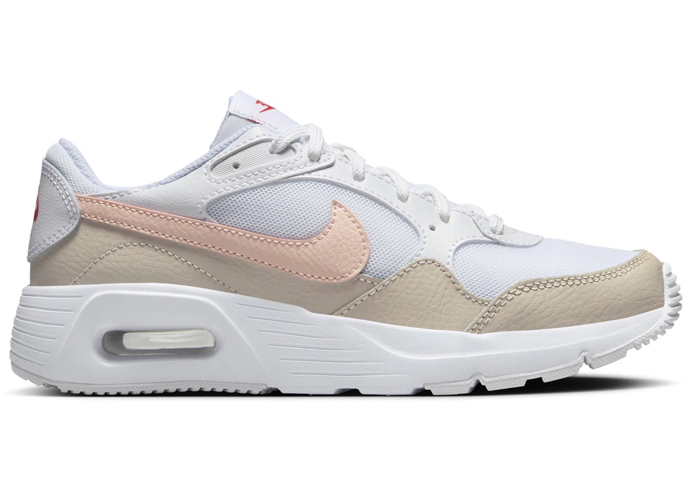 Nike Air Max SC White Light Orewood Brown Ember Glow Echo Pink (GS)