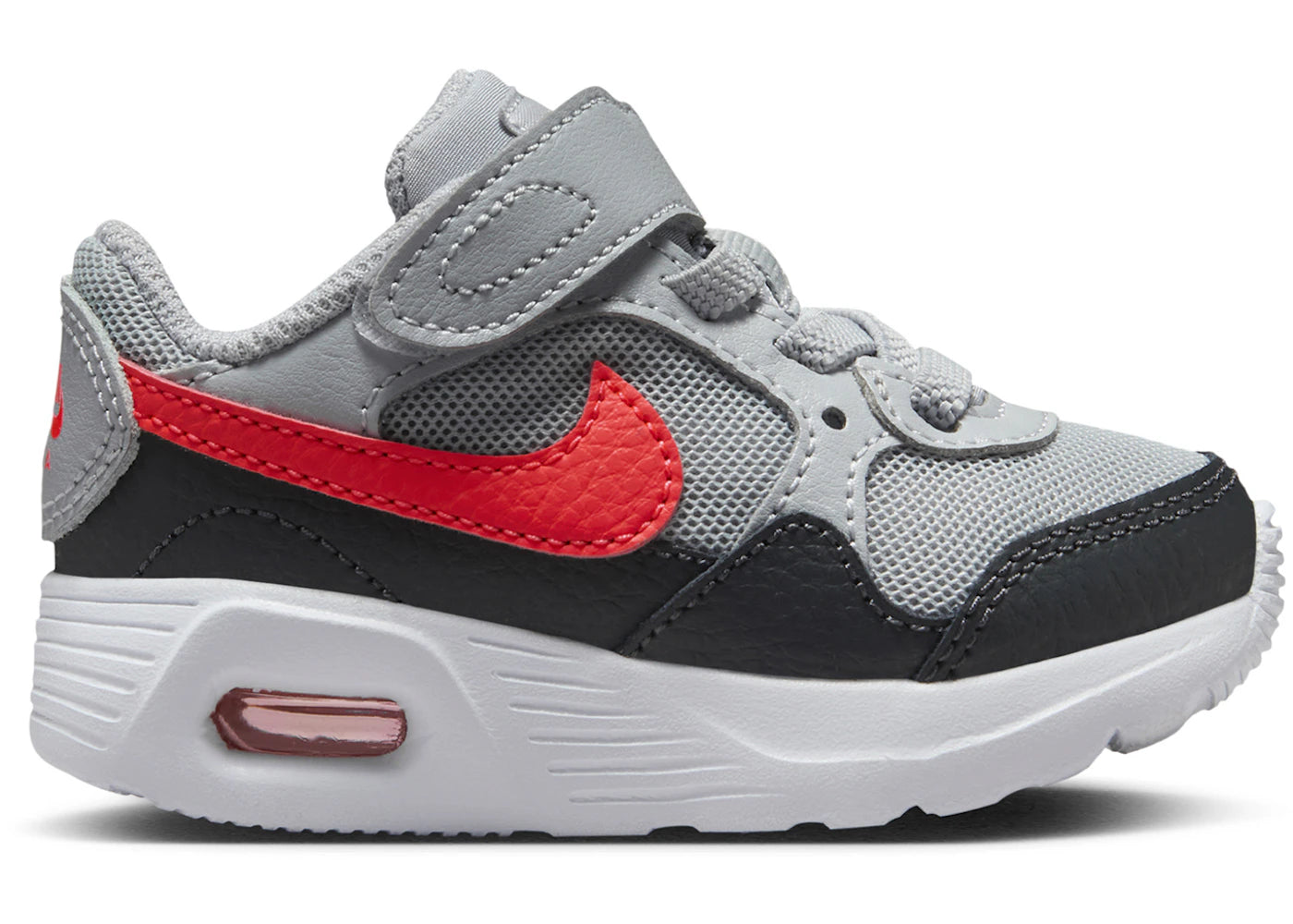 Nike Air Max SC Wolf Grey Anthracite White Bright Crimson (TD)