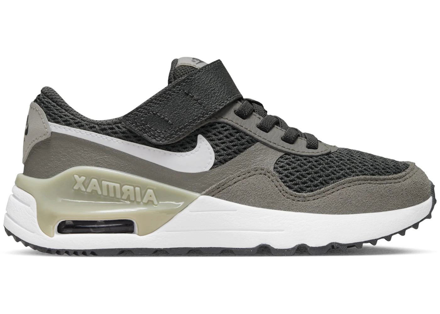 Nike Air Max SYSTM Dark Smoke Grey Flat Pewter Light Iron Ore White (PS)