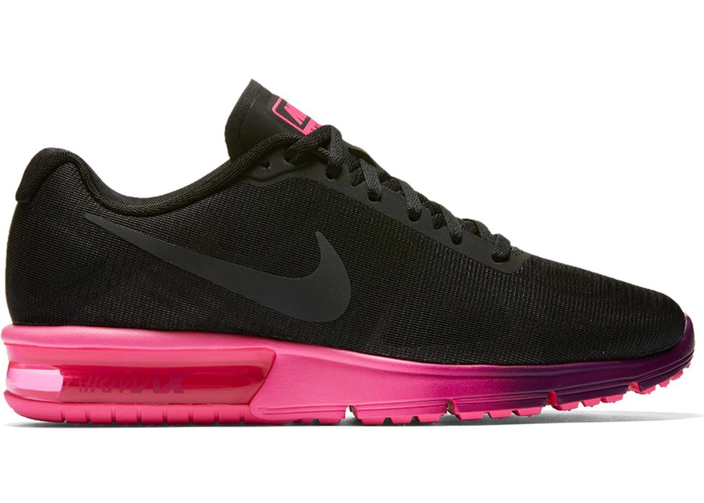 Nike Air Max Sequent Black Pink Blast (Women's)