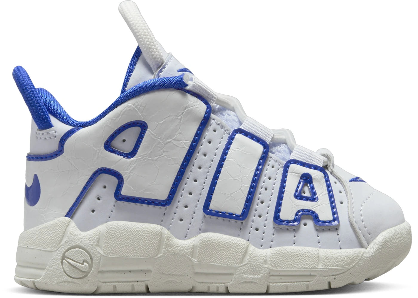 Nike Air More Uptempo Summit White Football Grey Racer Blue (TD)