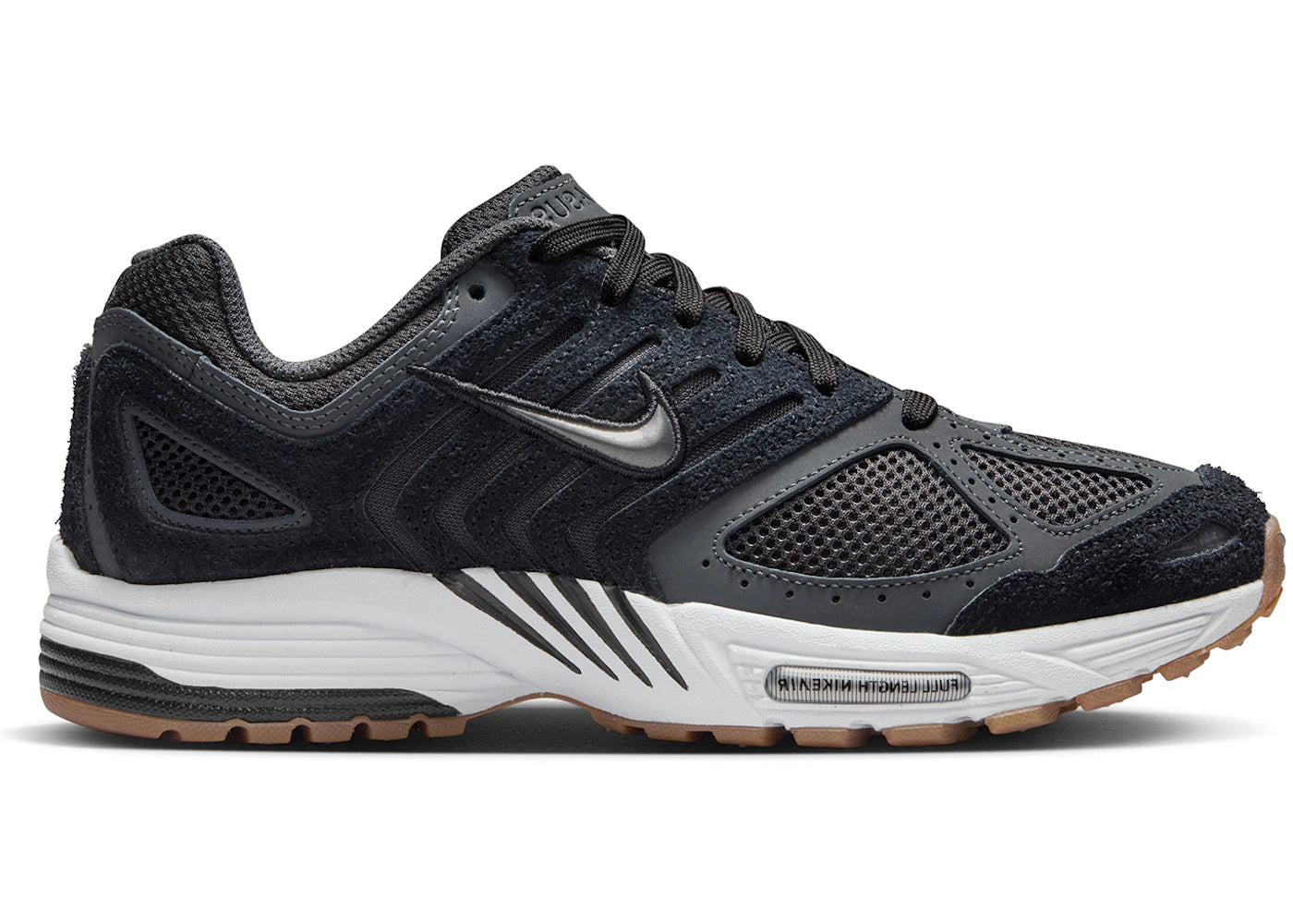 Nike Air Peg 2K5 Black Pure Platinum Dark Smoke Grey Metallic Silver (Women's)