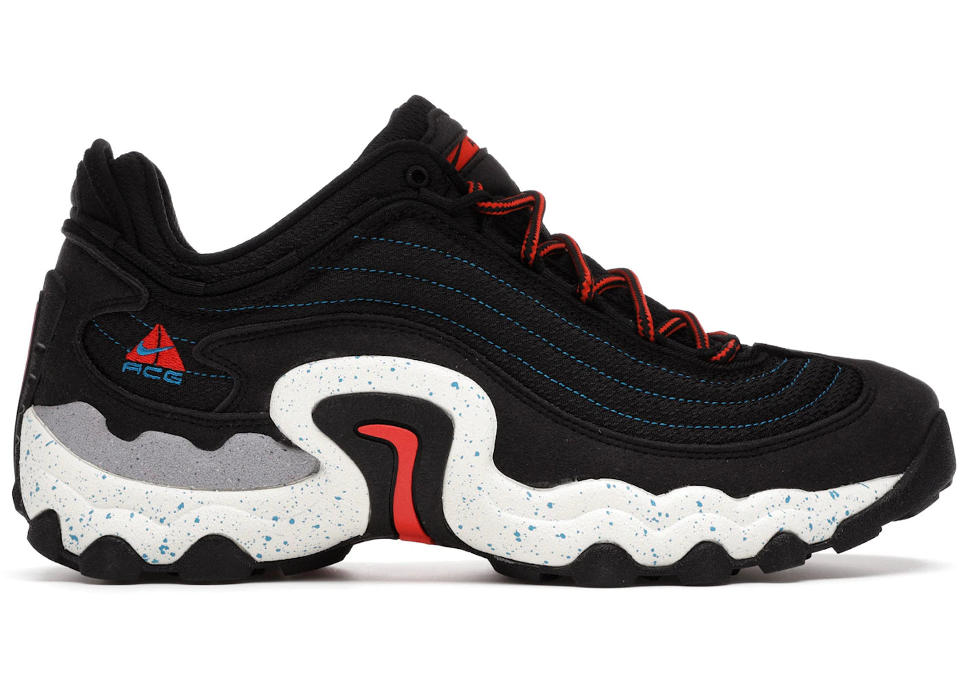Nike Air Skarn Black Habanero Red