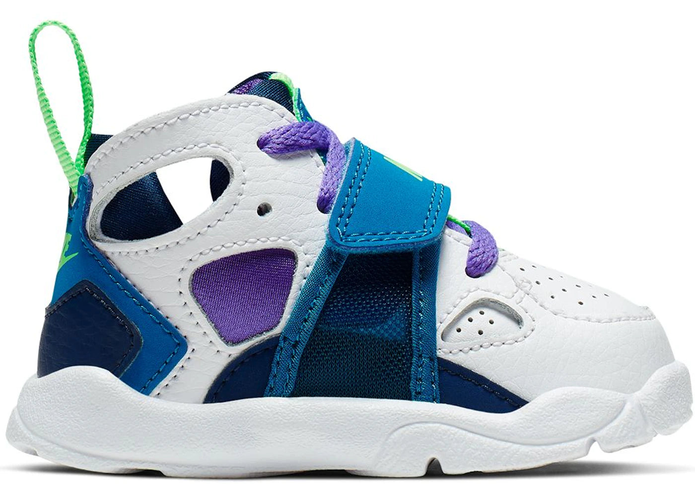 Nike Air Trainer Huarache Blue Void Psychic Purple Scream Green (TD)