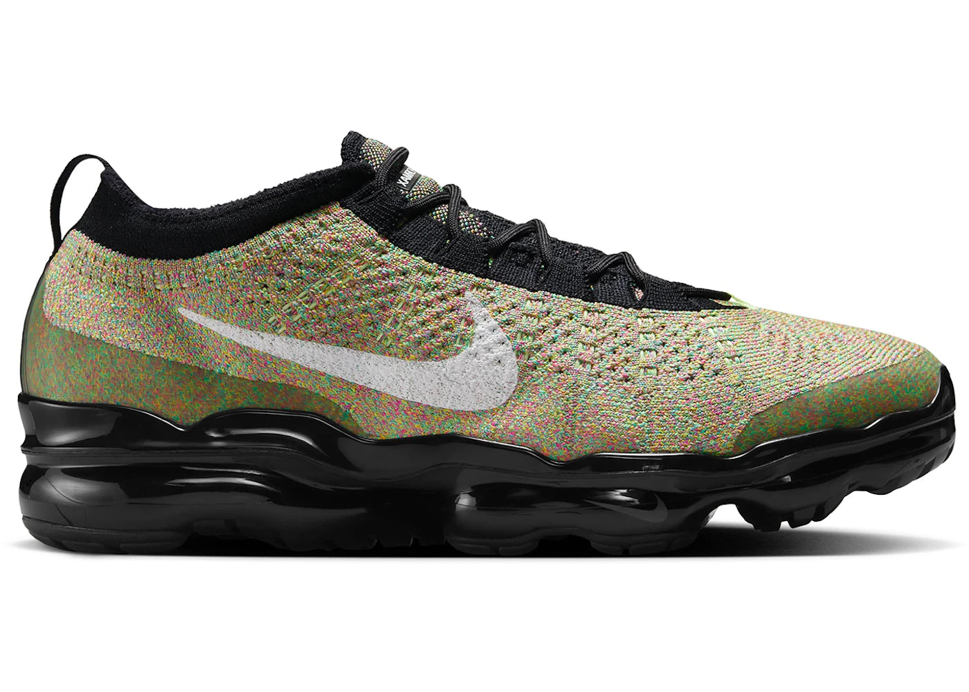 Nike Air VaporMax 2023 Flyknit Black Barely Volt Multicolor