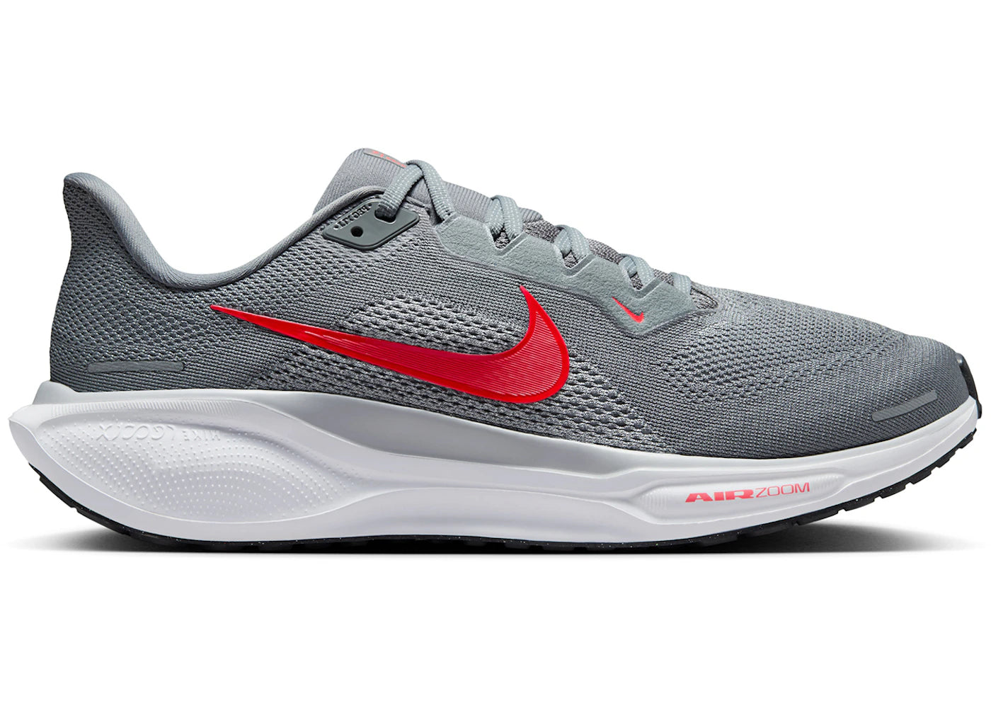 Nike Air Zoom Pegasus 41 Cool Grey Wolf Grey Pure Platinum Bright Crimson