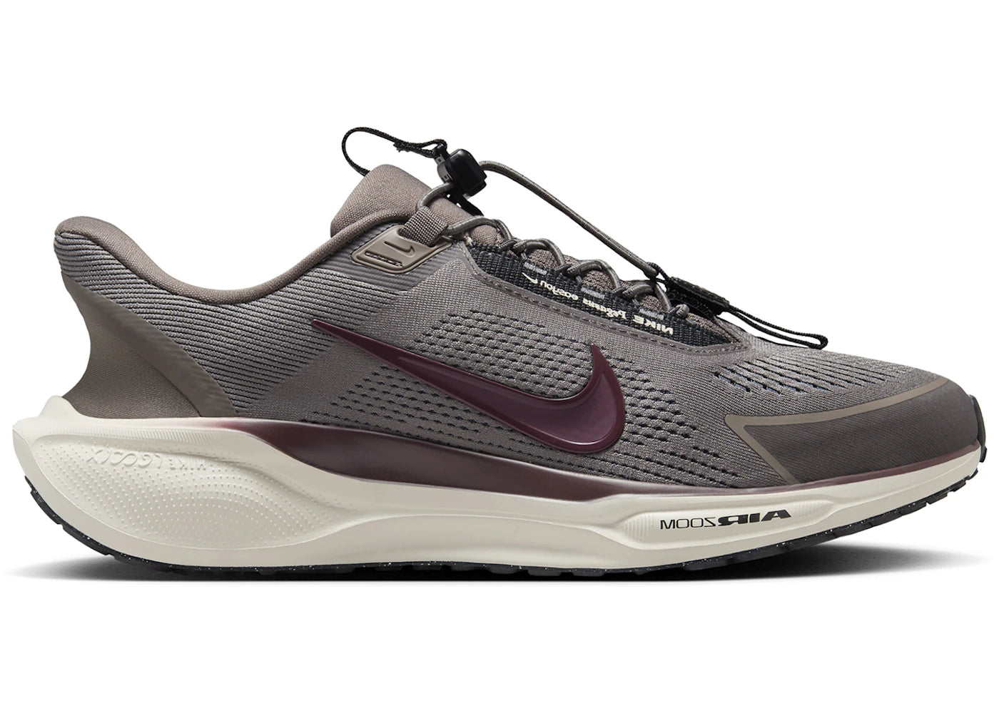 Nike Air Zoom Pegasus 41 EasyOn Cave Stone Dark Smoke Grey Light Orewood Brown Burgundy Crush