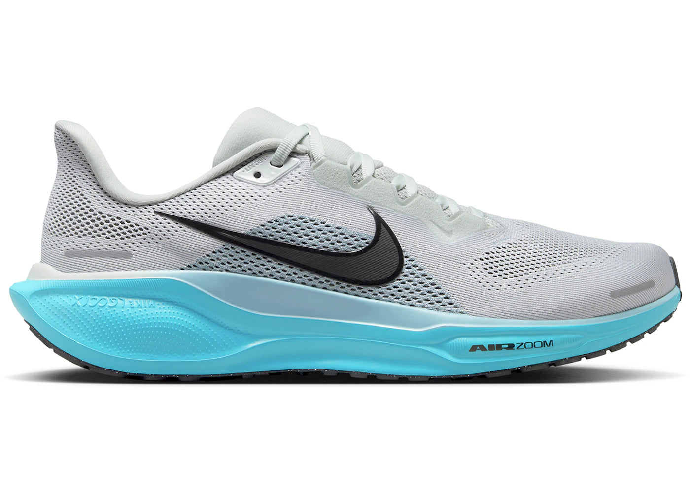 Nike Air Zoom Pegasus 41 Light Silver Denim Turquoise Dusty Cactus Black