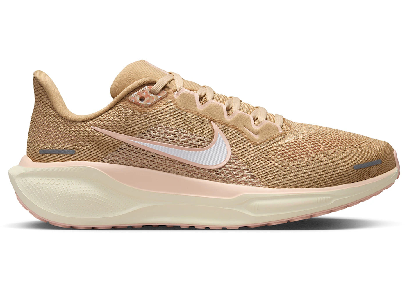 Nike Air Zoom Pegasus 41 Linen Light Orewood Brown Washed Coral White (Women's)