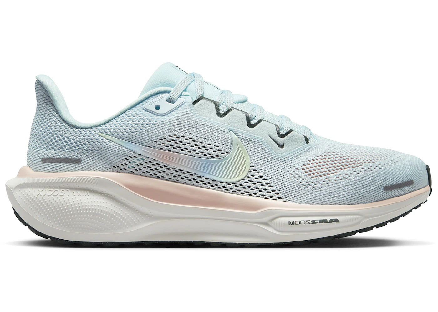 Nike Air Zoom Pegasus 41 Premium Glacier Blue Washed Coral Vintage Green Multi-Color (Women's)