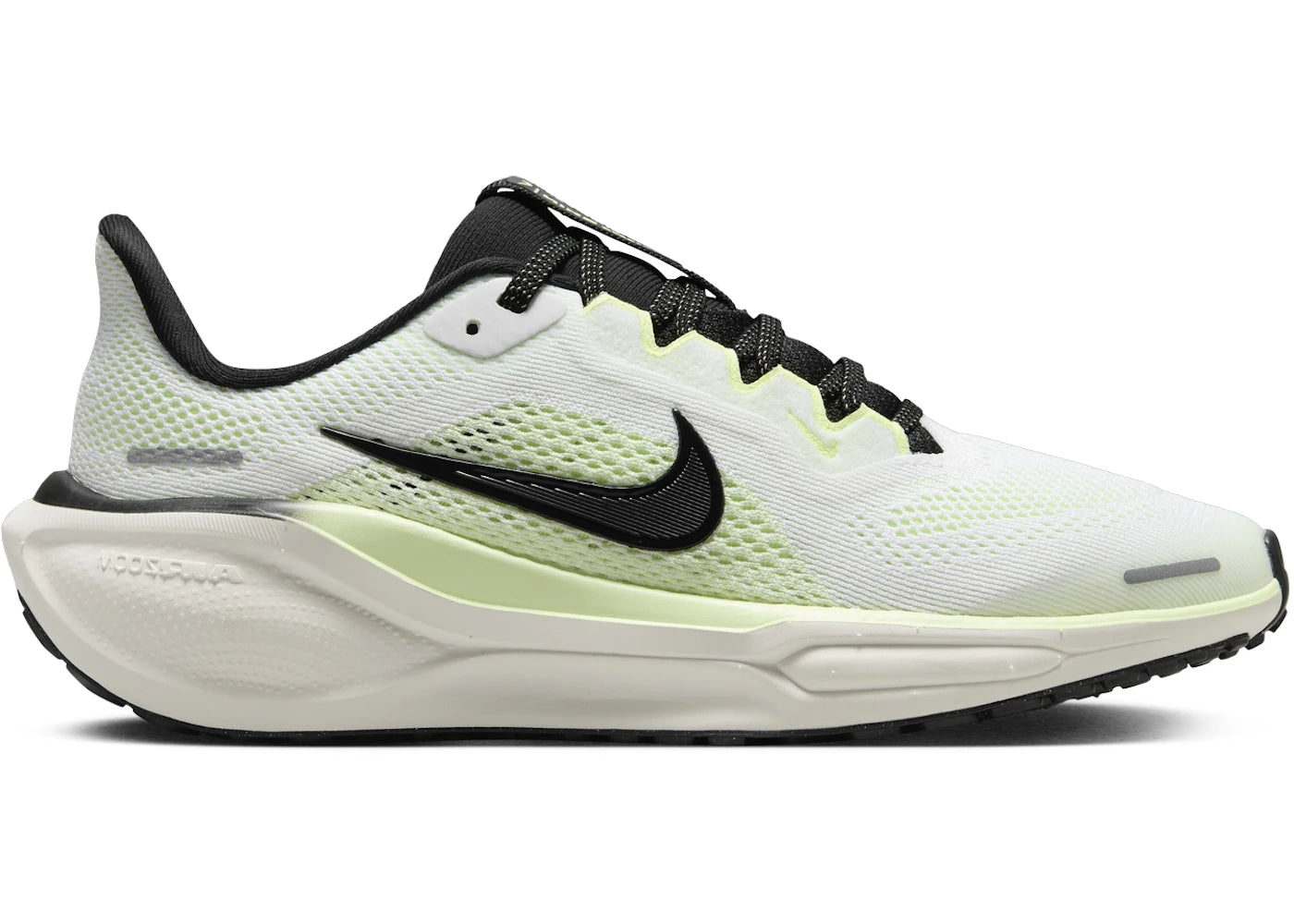 Nike Air Zoom Pegasus 41 White Barely Volt Vintage Green Black (GS)