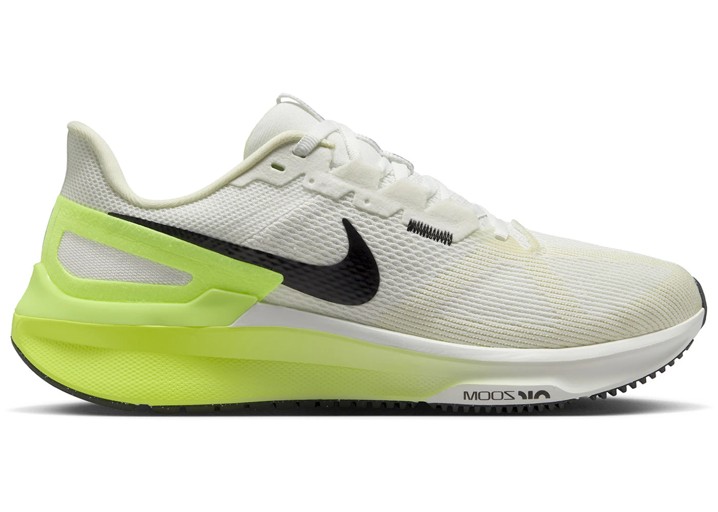 Nike Air Zoom Structure 25 Summit White Volt Coconut Milk Black (Women's)