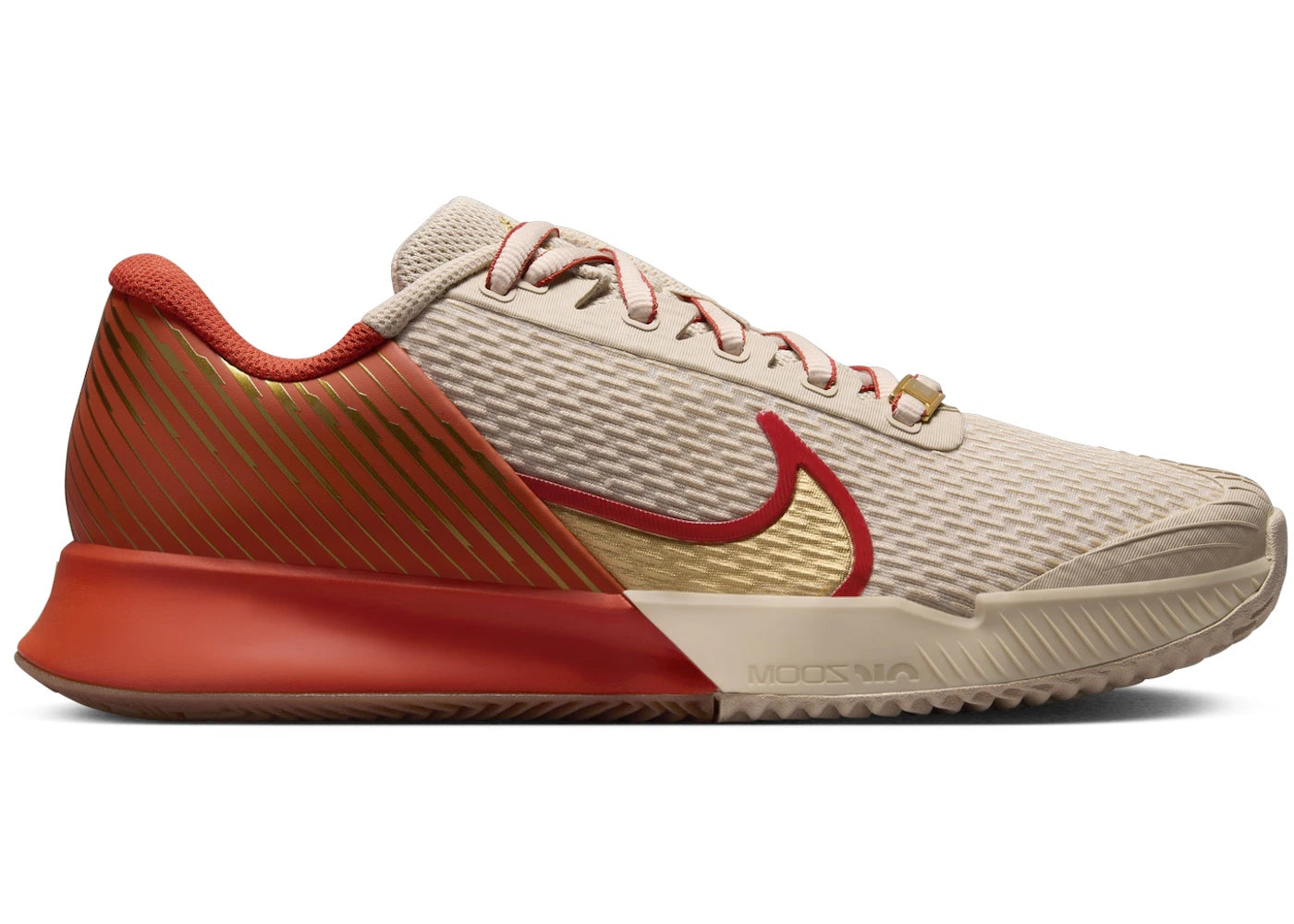 Nike Air Zoom Vapor Pro 2 Clay Premium Sanddrift Gold (Women's)