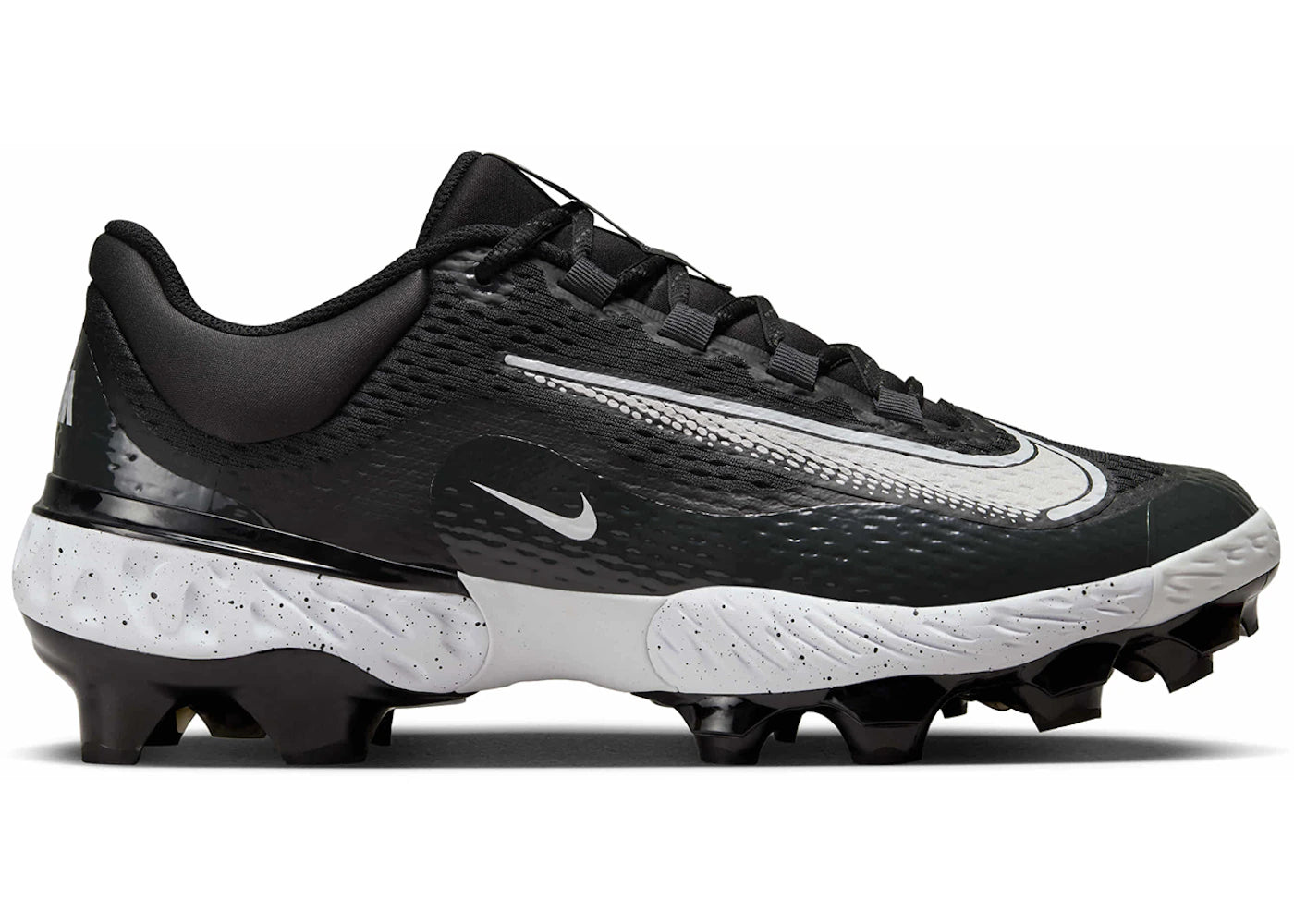 Nike Alpha Huarache Elite 4 Low MCS Black Dark Smoke Grey White