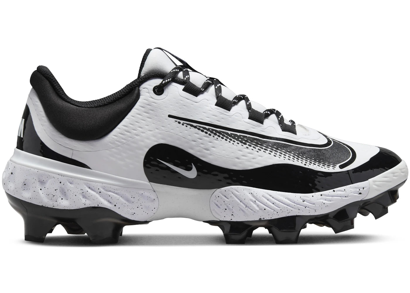 Nike Alpha Huarache Elite 4 Low MCS White Black