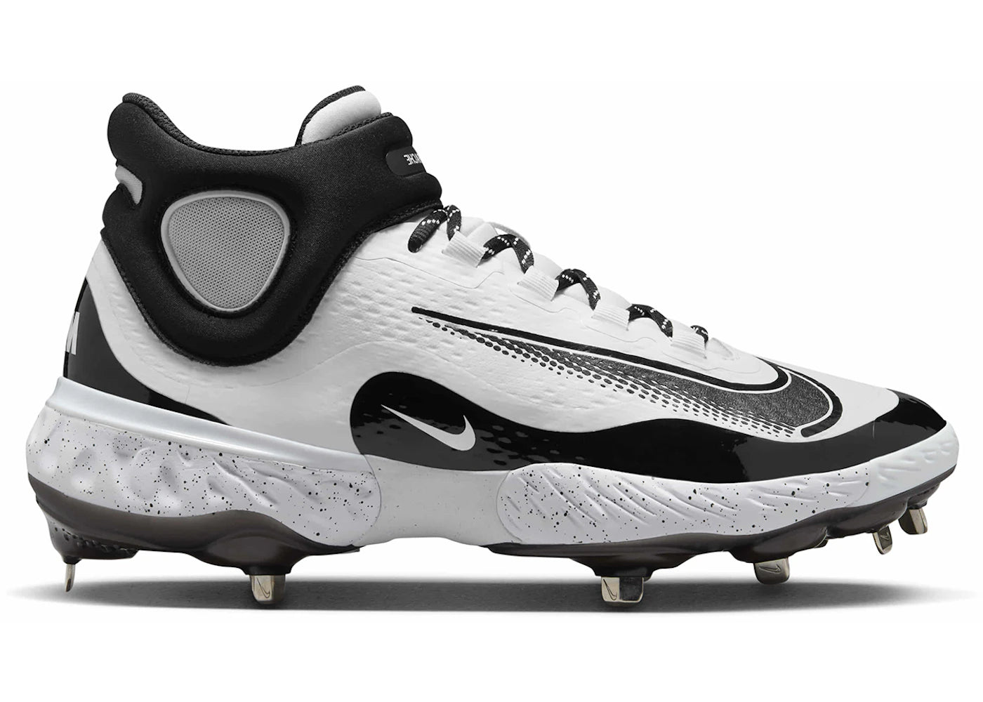 Nike Alpha Huarache Elite 4 Mid White Black