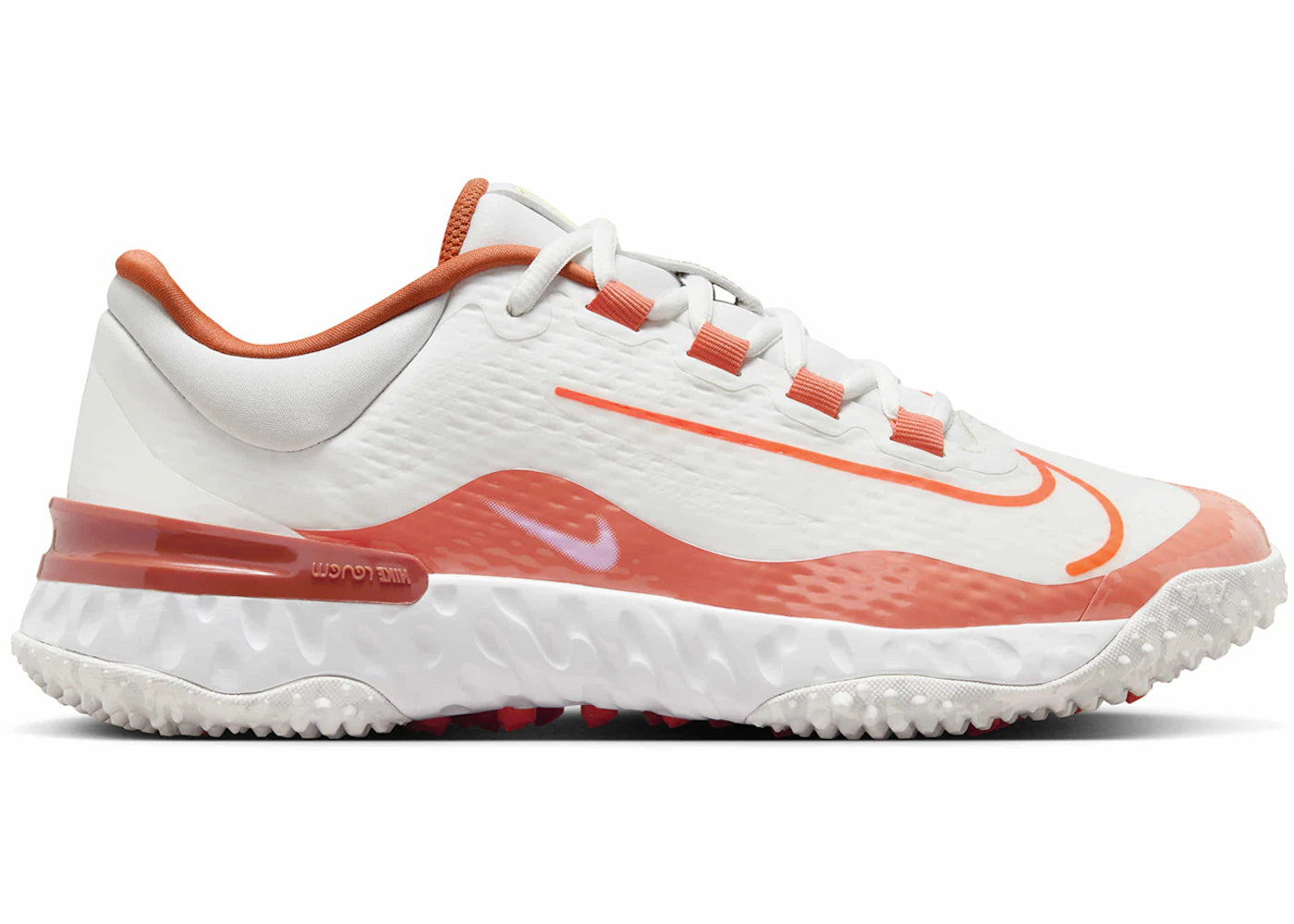 Nike Alpha Huarache Elite 4 Turf Summit White Light Wild Mango Vintage Coral Hyper Crimson (Women's)