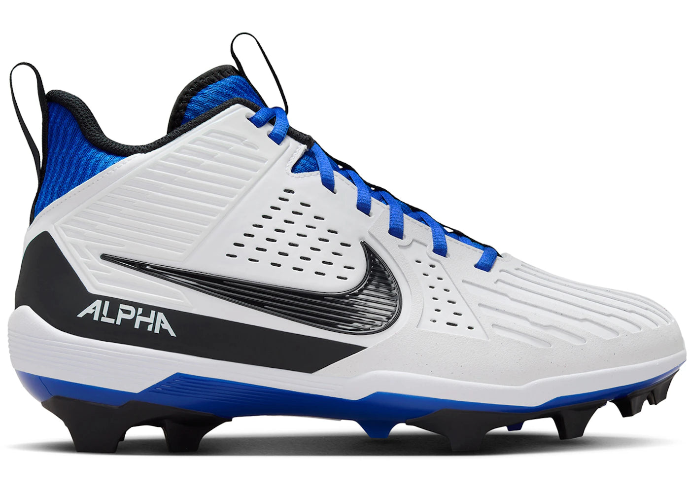 Nike Alpha Menace Strong White Hyper Royal Dark Smoke Grey Black