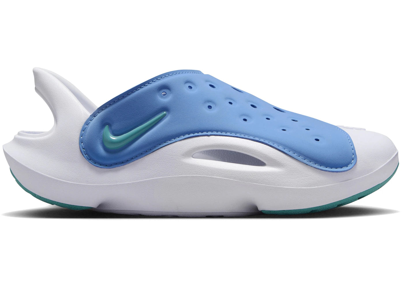 Nike Aqua Swoosh Blue Beyond Dusty Cactus White (PS)