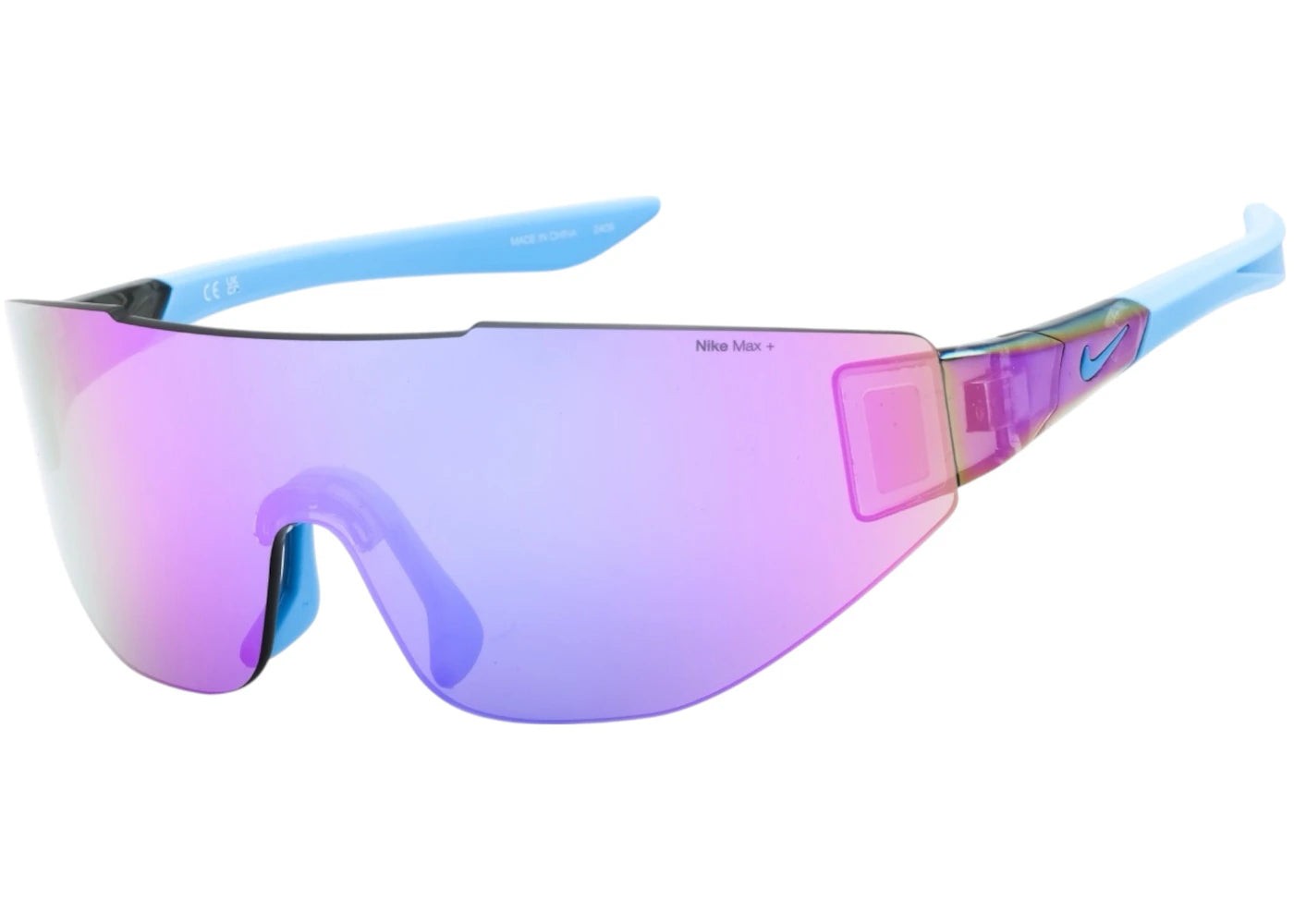 Nike Athena Edge Shield Sunglasses University Blue Magenta (ATHENA-EDGE-IB3517X-412-69)