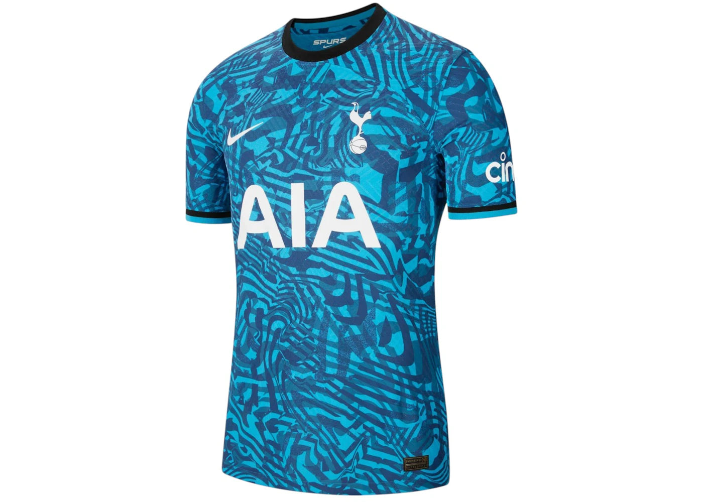 Nike Authentic 2022/23 Tottenham Hotspur Premier League Jersey Blue