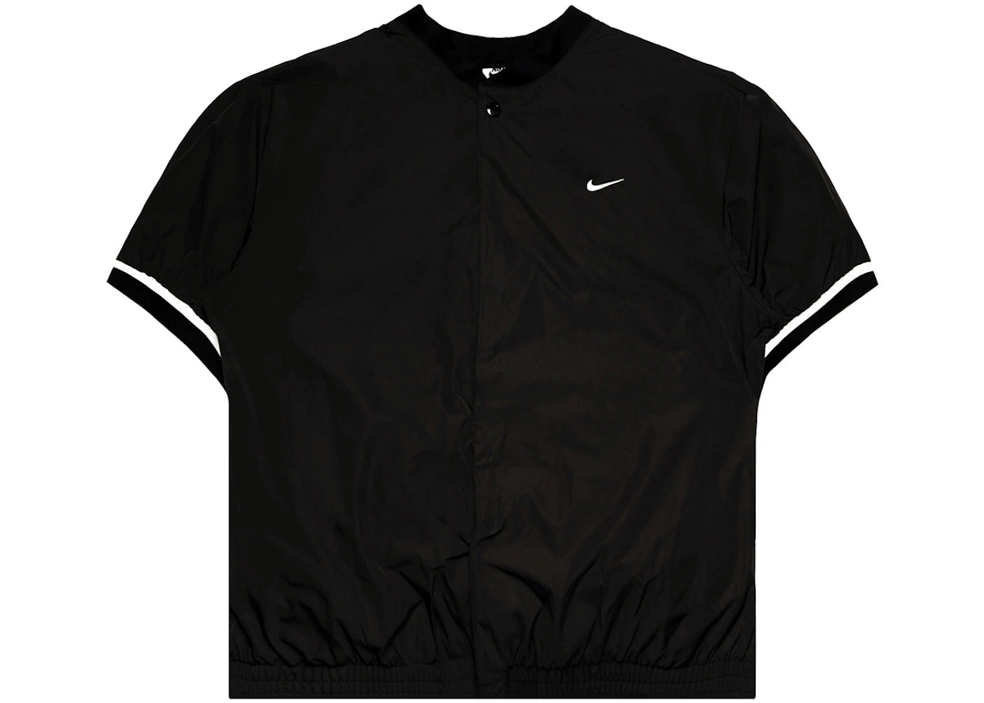 Nike Authentics Short Sleeve Basketball Warm Up Shirt Black