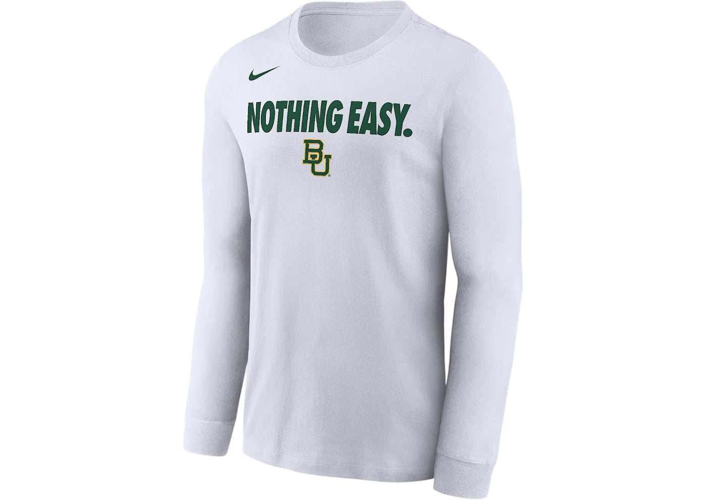 Nike Baylor College Long-Sleeve T-Shirt White