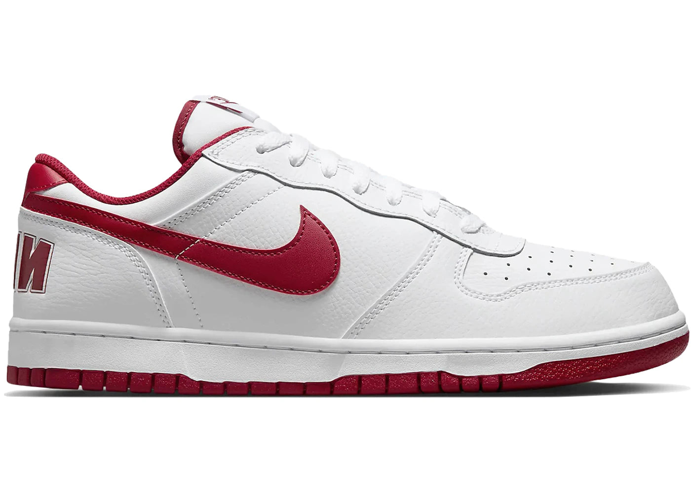 Nike Big Nike Low White Gym Red