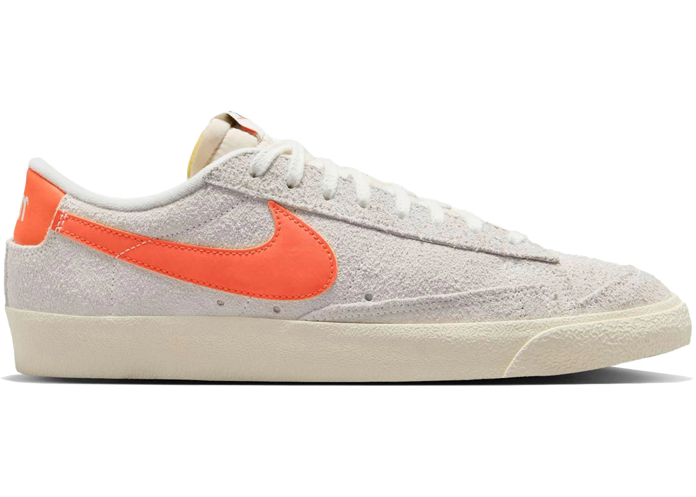 Nike Blazer Low '77 PRM Coconut Milk Safety Orange