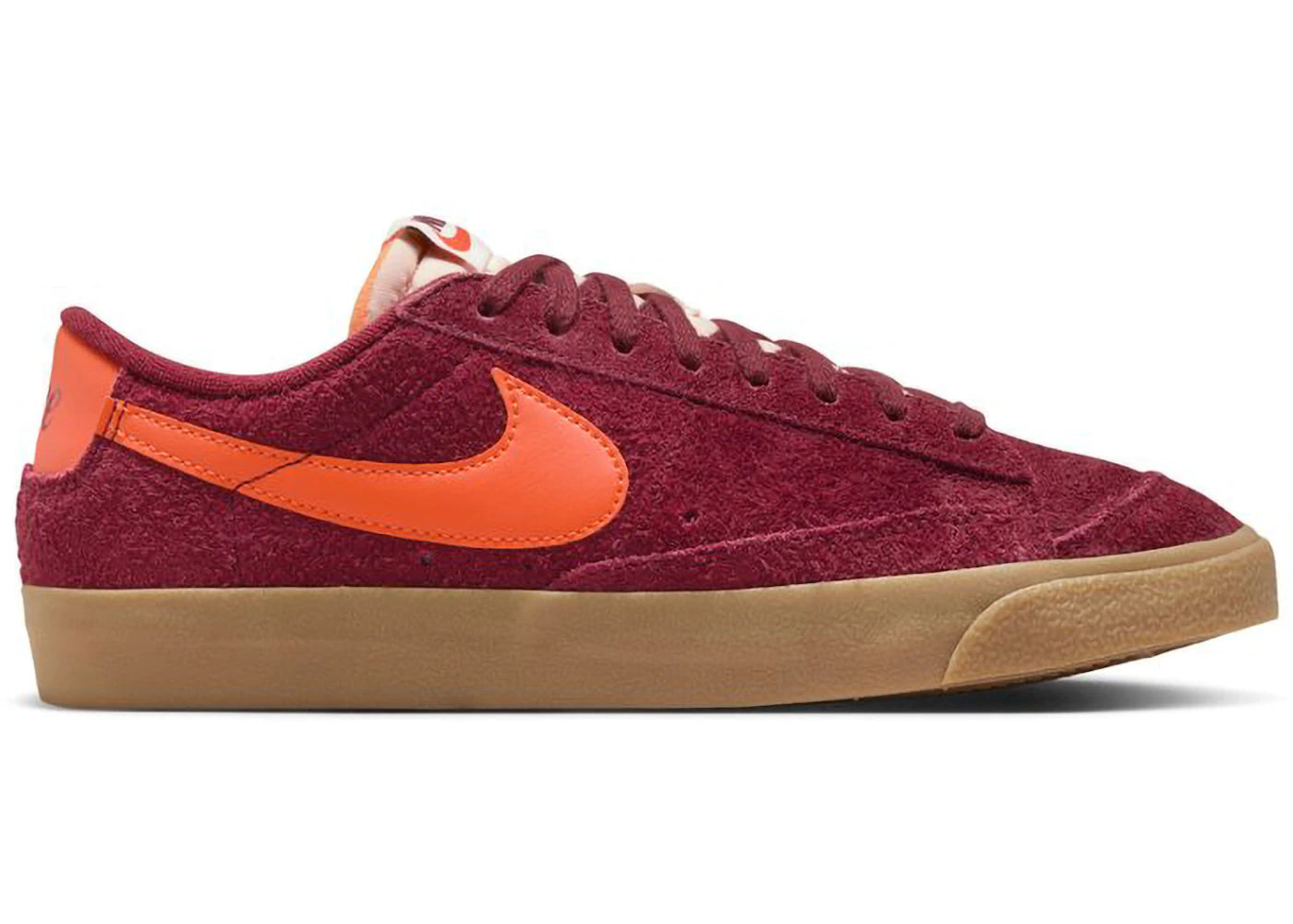 Nike Blazer Low '77 Vintage Team Red Safety Orange Gum (Women's)