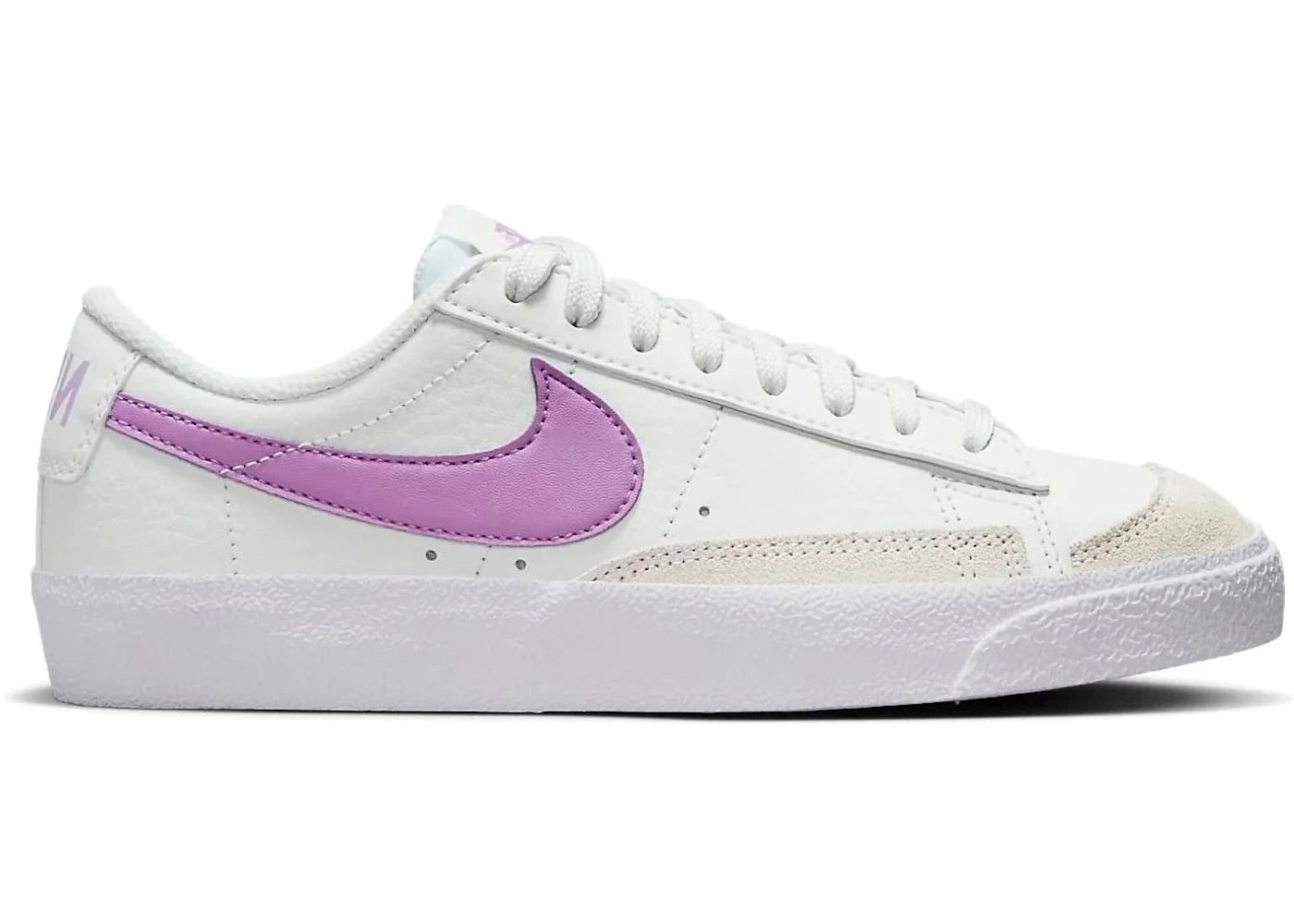 Nike Blazer Low '77 Vintage White Rush Fuchsia (GS)