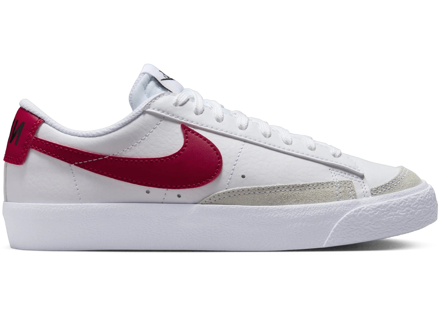 Nike Blazer Low '77 White Black Gym Red (GS)