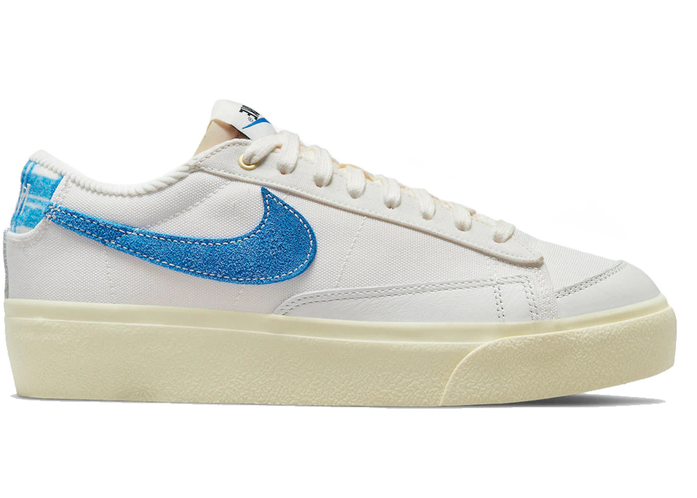 Nike Blazer Low Platform Sail Game Royal (Women's)