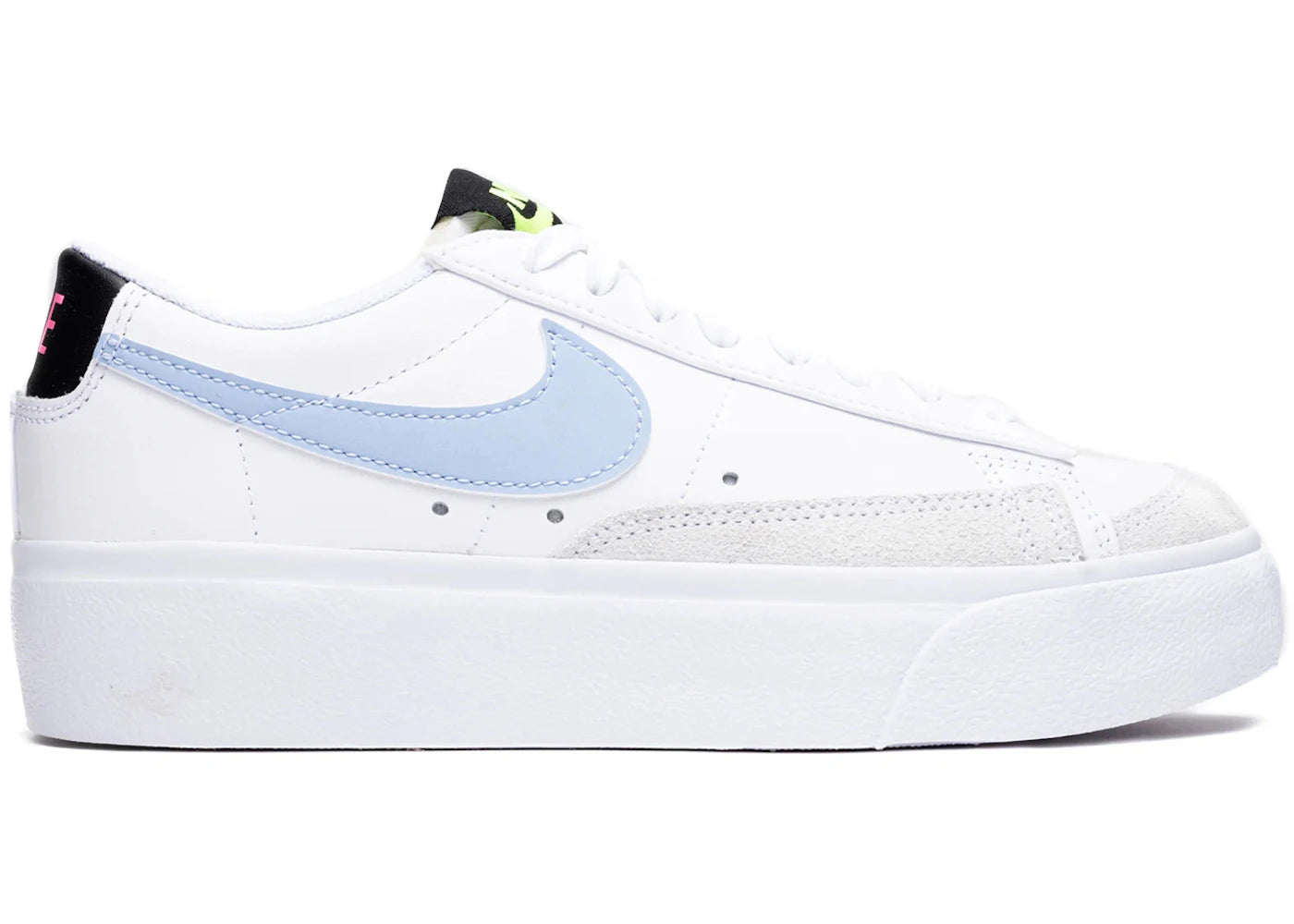 Nike Blazer Low Platform White Cobalt Bliss (Women's)