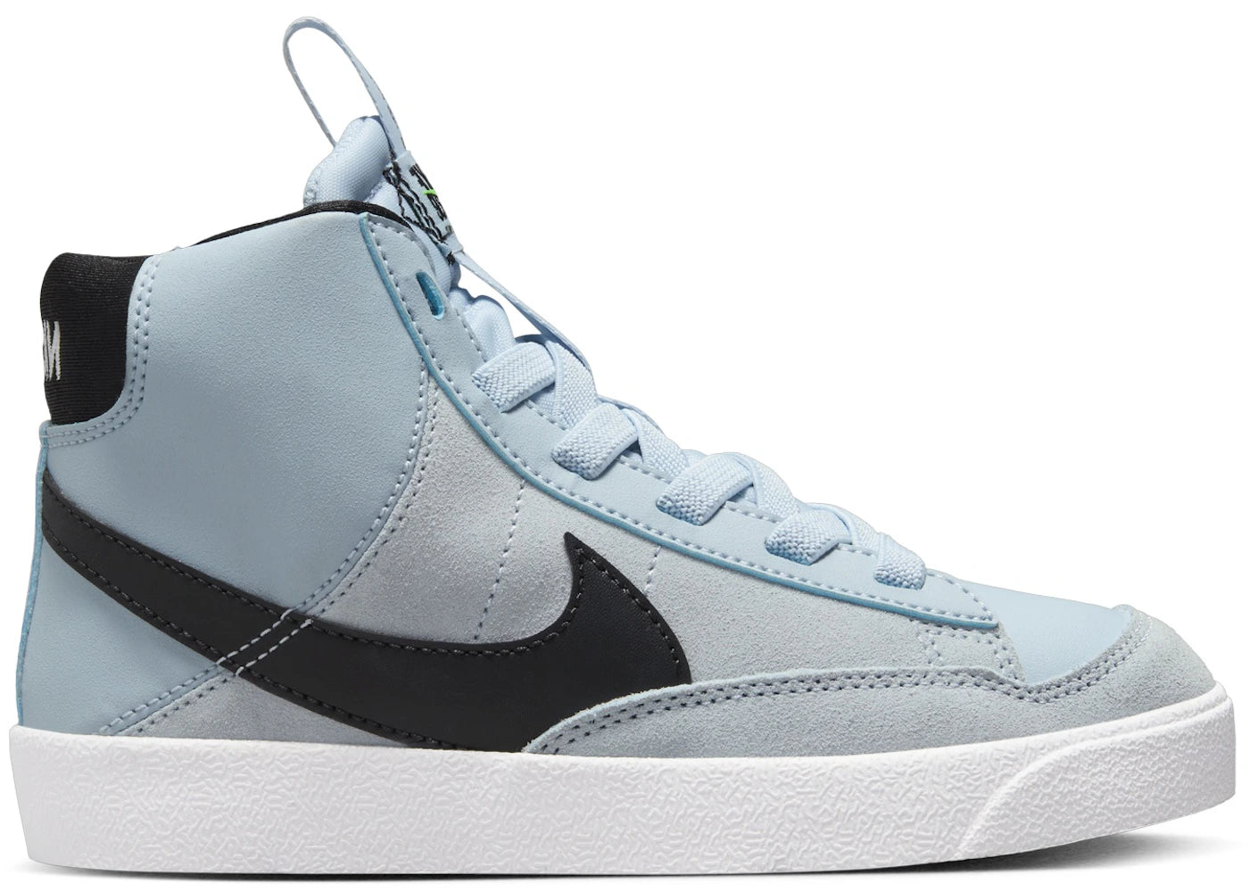 Nike Blazer Mid '77 SE Light Armory Blue Green Strike White Black (PS)
