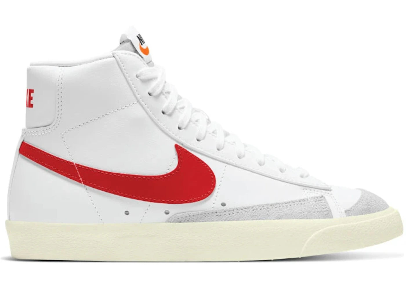 Nike Blazer Mid 77 White Habenero Red (Women's)