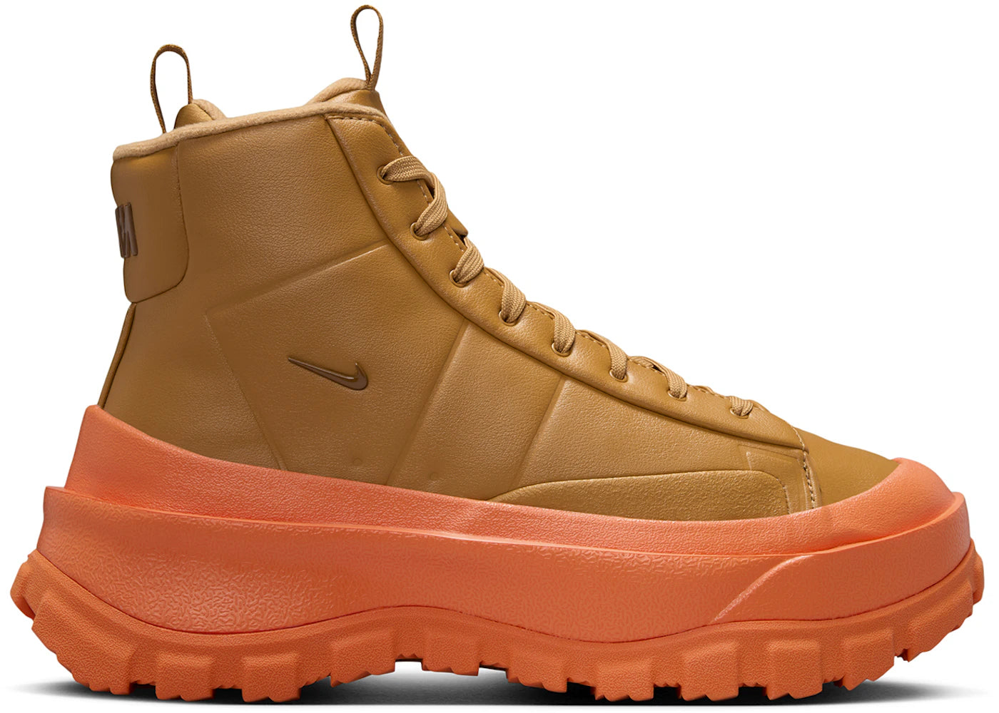 Nike Blazer Roam Mid Flax Safety Orange Racer Blue Light British Tan (Women's)