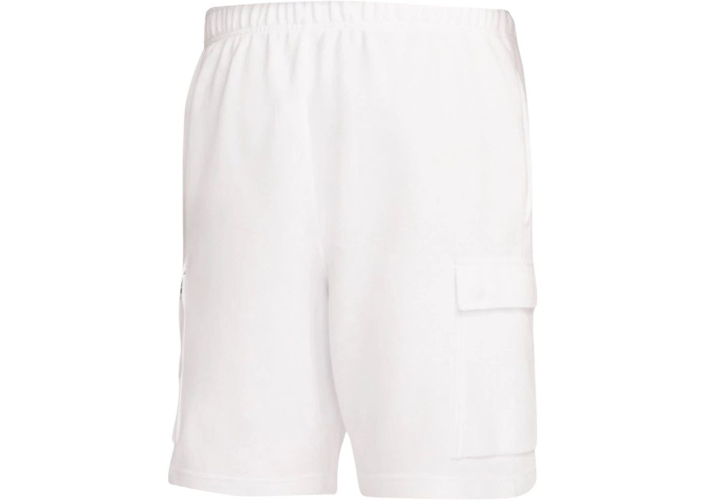 Nike Blue Swoosh Pockets Shorts White