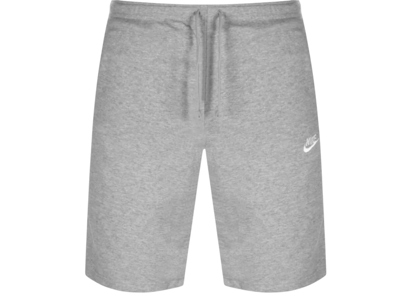 Nike Branded Swoosh Logo Shorts Grey