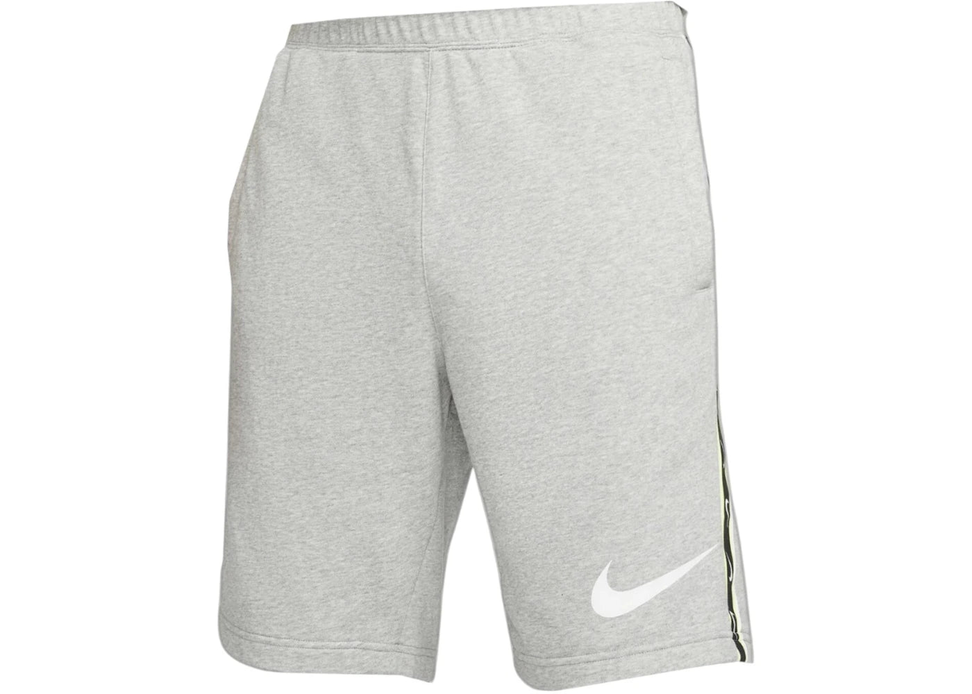 Nike Branded Taped Shorts Grey