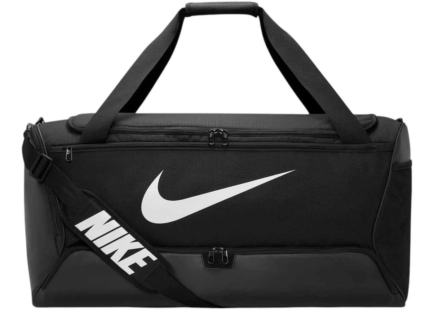 Nike Brasilia 9.5 Training Duffel Large 95L Bag Black/Black/White