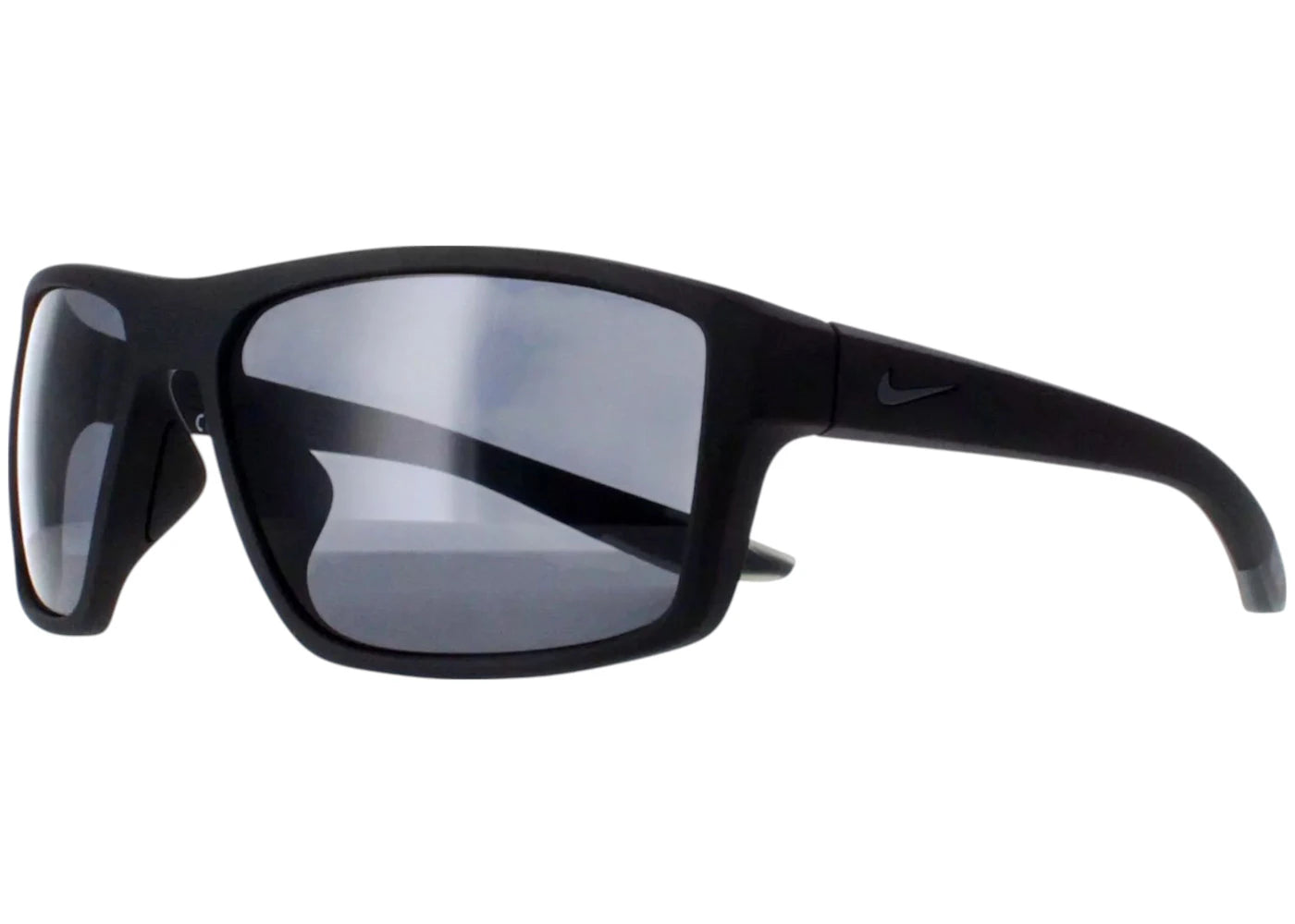 Nike Brazen Fury Wrap Sunglasses Matte Black Silver Flash (BRAZEN-FURY-MI-DC3294-011-6017)
