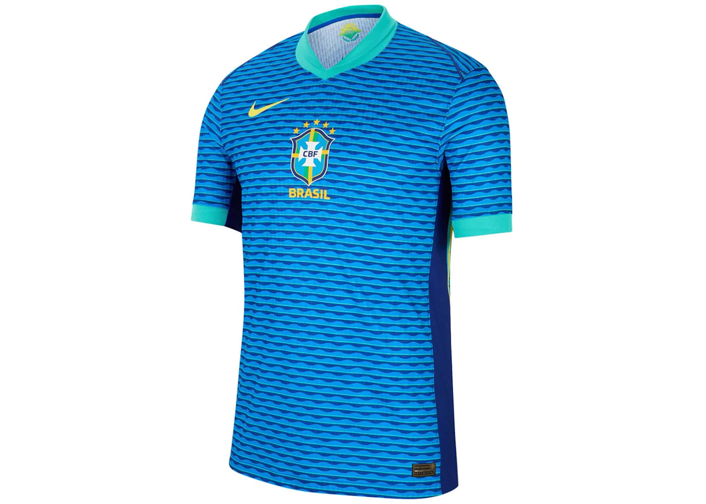 Nike Brazil 2024 Match Away ADV Authentic Jersey Soar/Light Retro/Dynamic Yellow