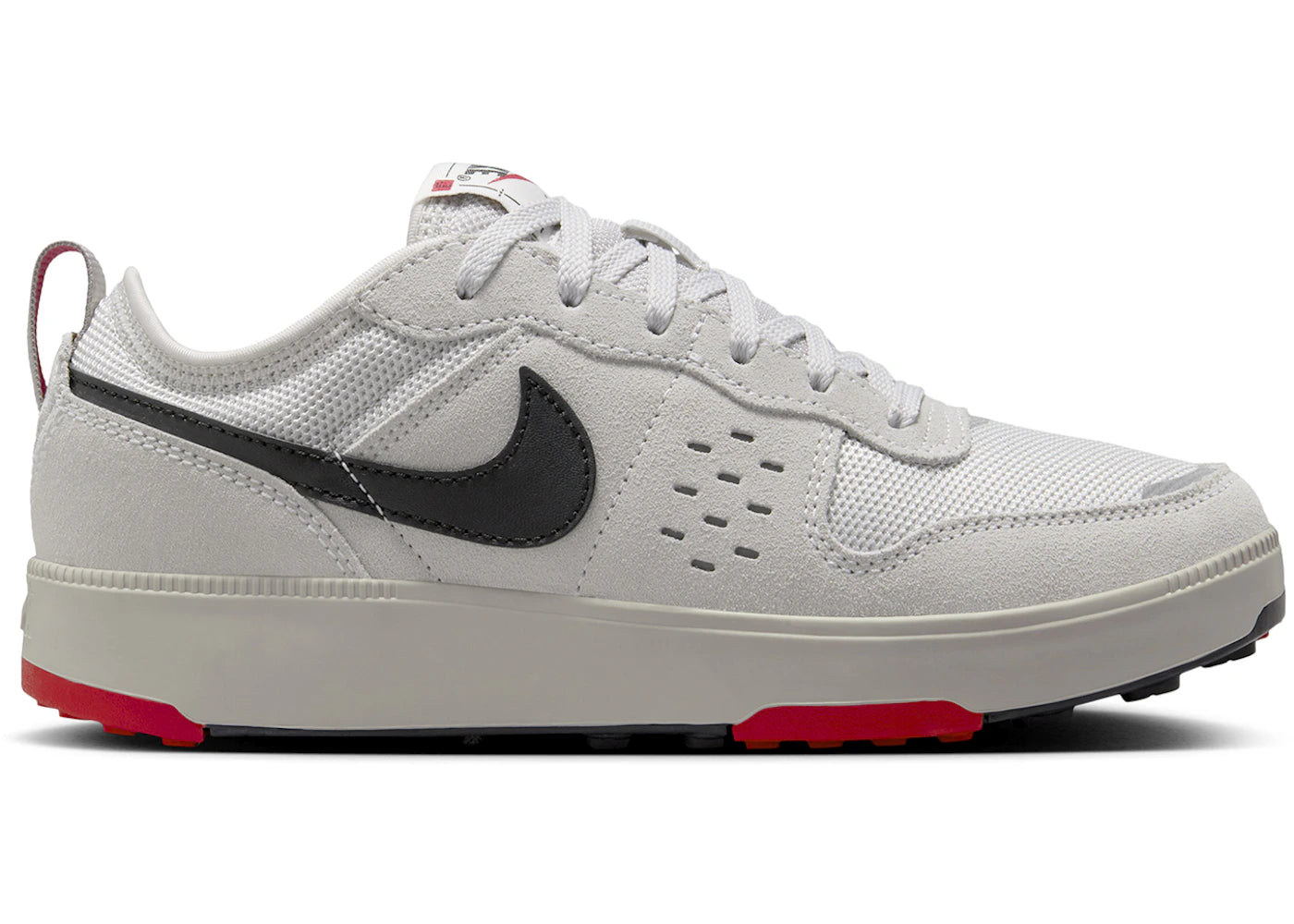 Nike C1TY College Grey Vast Grey Fire Red Black (GS)