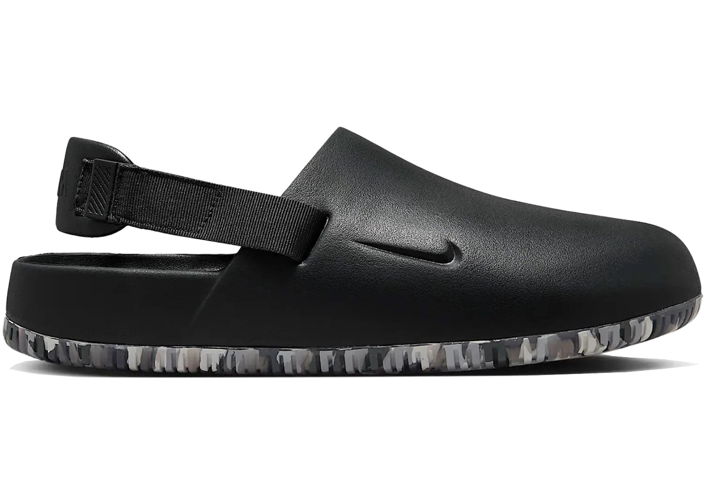 Nike Calm Mule Dark Smoke Grey Cement Grey