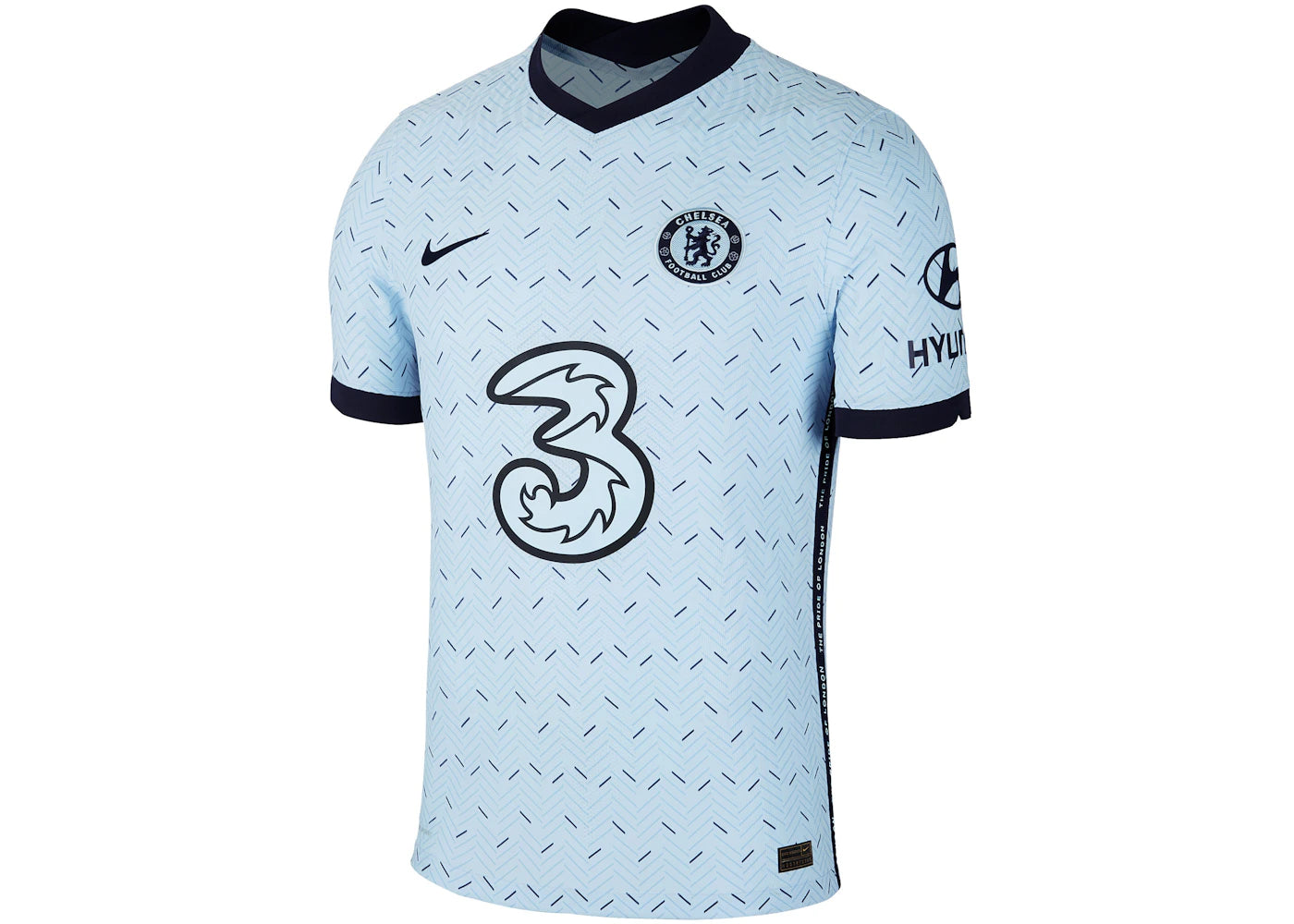 Nike Chelsea Away Vapor Match Shirt 2020-21 Jersey Light Blue/Black